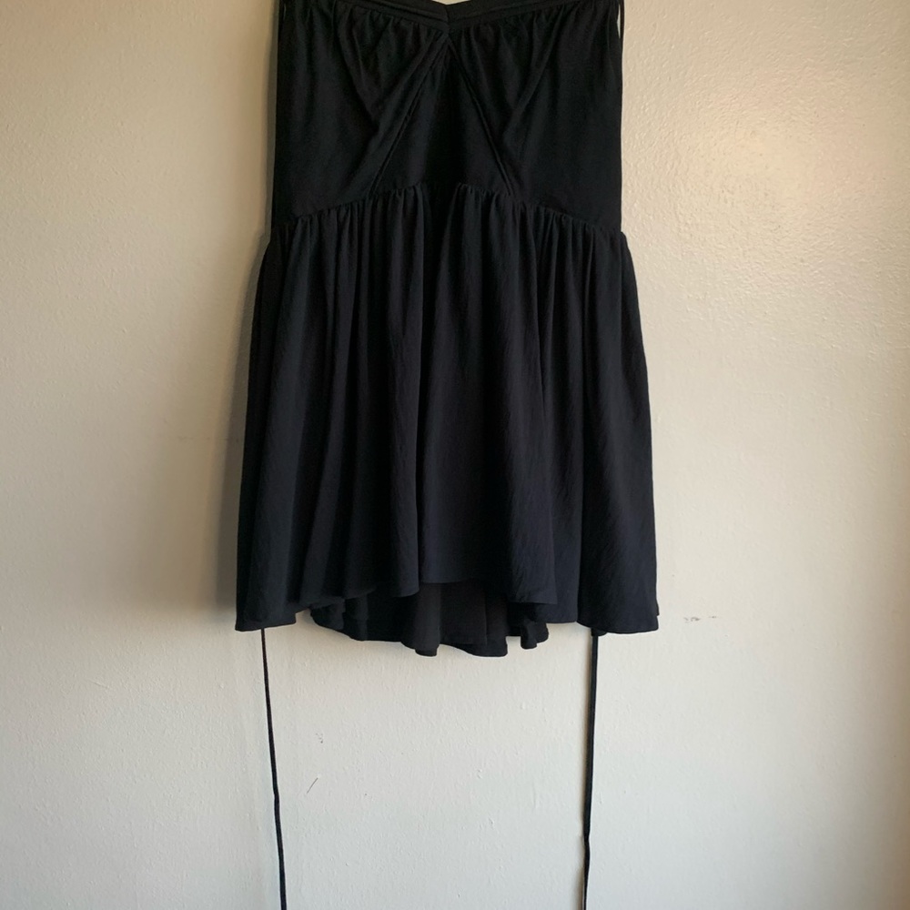 Black Flare babydoll top Size Small